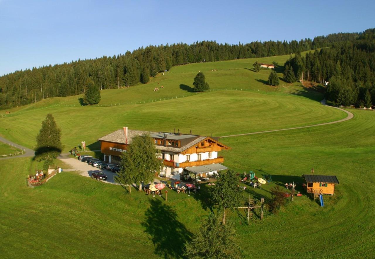 Alpengasthof Hirschberg St. Johann in Tirol Exterior foto