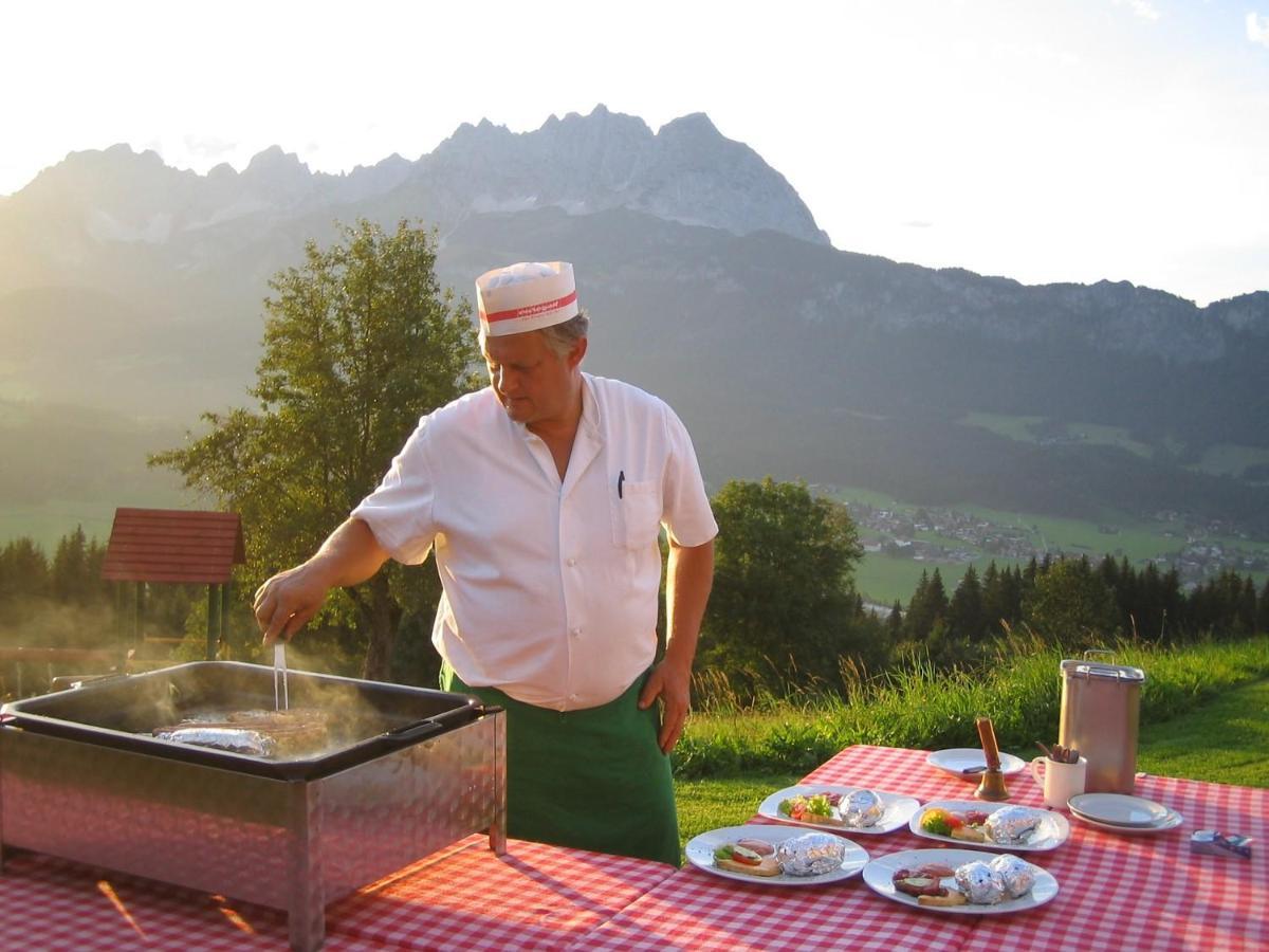 Alpengasthof Hirschberg St. Johann in Tirol Exterior foto