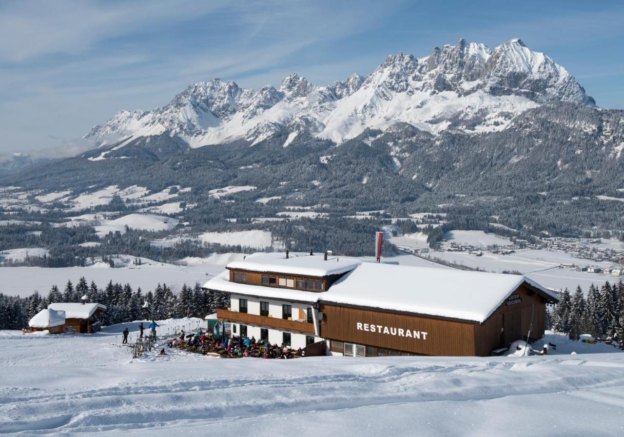 Alpengasthof Hirschberg St. Johann in Tirol Exterior foto