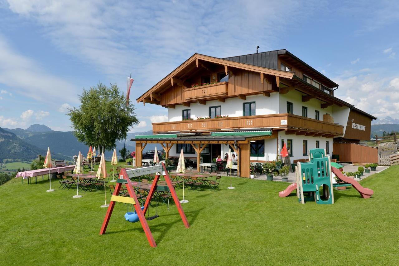 Alpengasthof Hirschberg St. Johann in Tirol Exterior foto