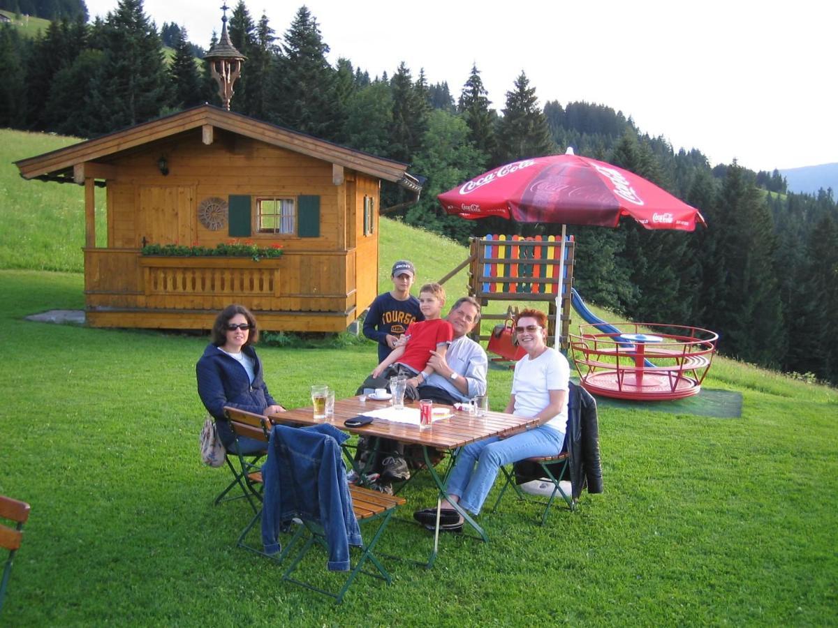 Alpengasthof Hirschberg St. Johann in Tirol Exterior foto