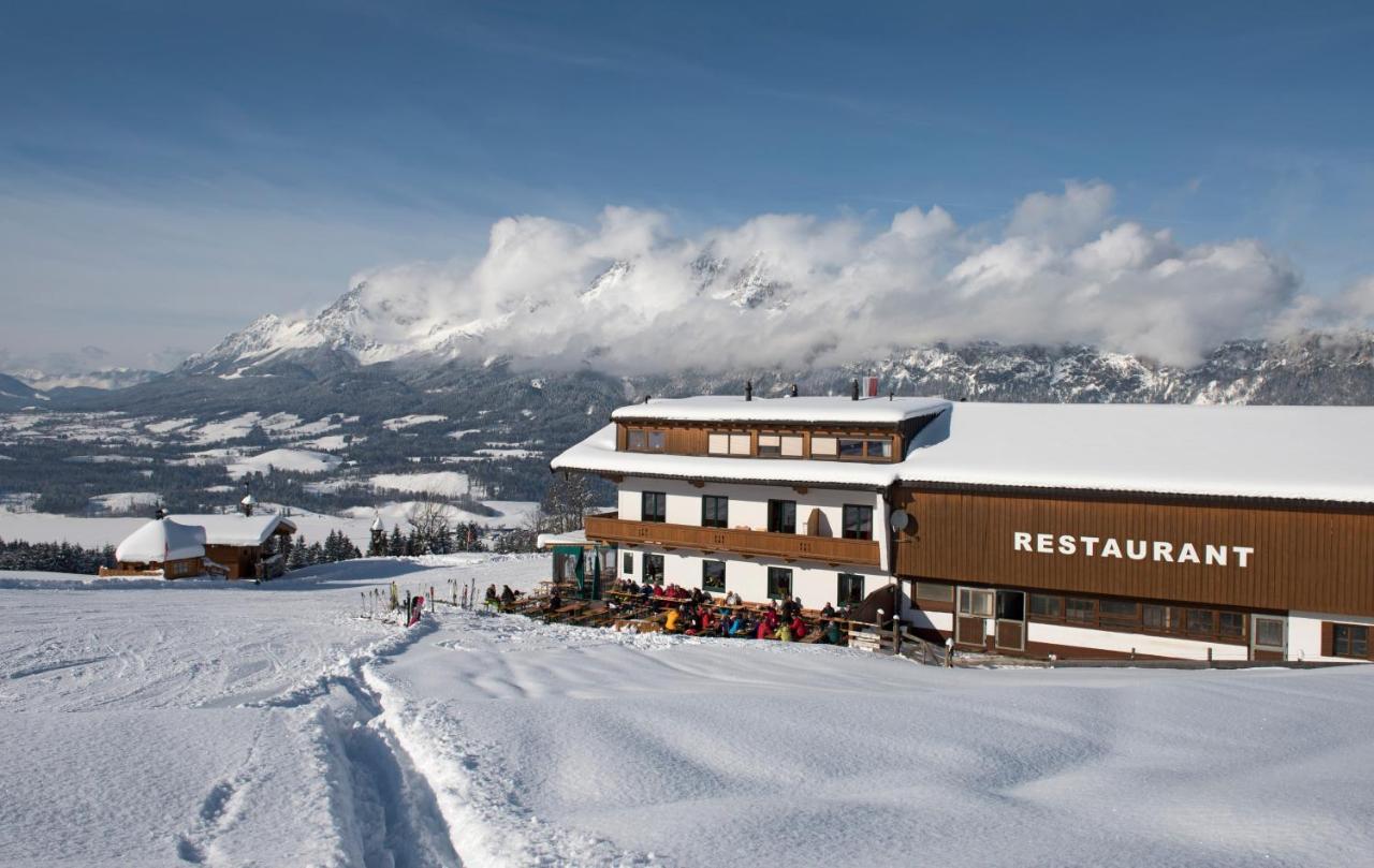 Alpengasthof Hirschberg St. Johann in Tirol Exterior foto
